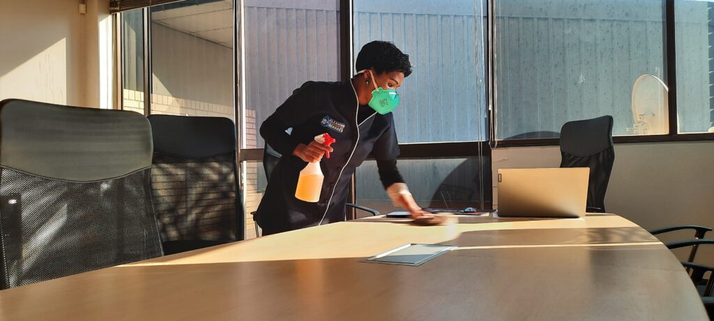 Contract cleaning